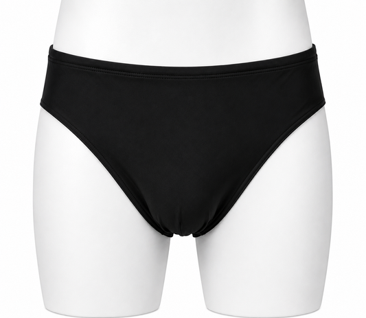 Men's Cossies in a black colour (Colour: BLK)