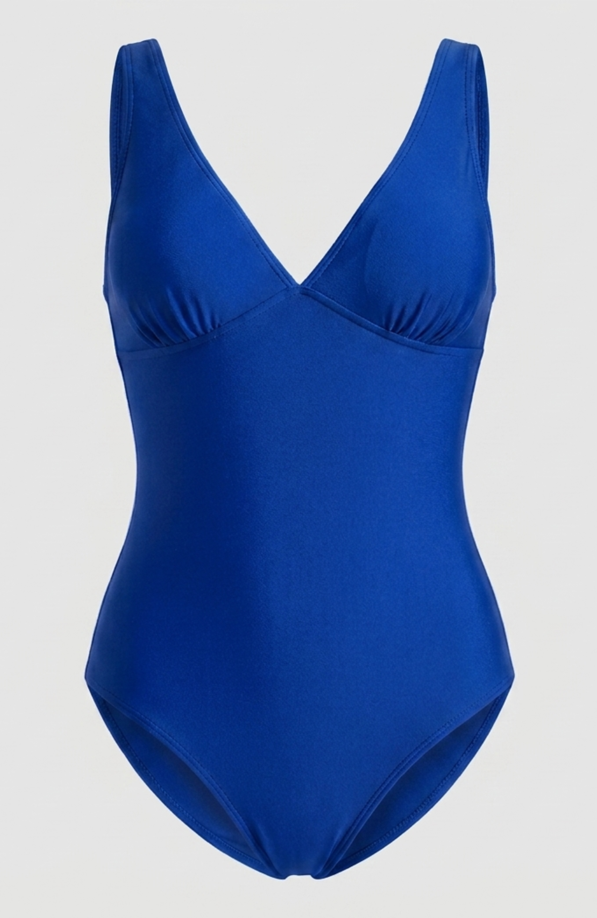 Sunlover Swimwear Model wearing a one piece royal blue bikini (Colour: RYL)